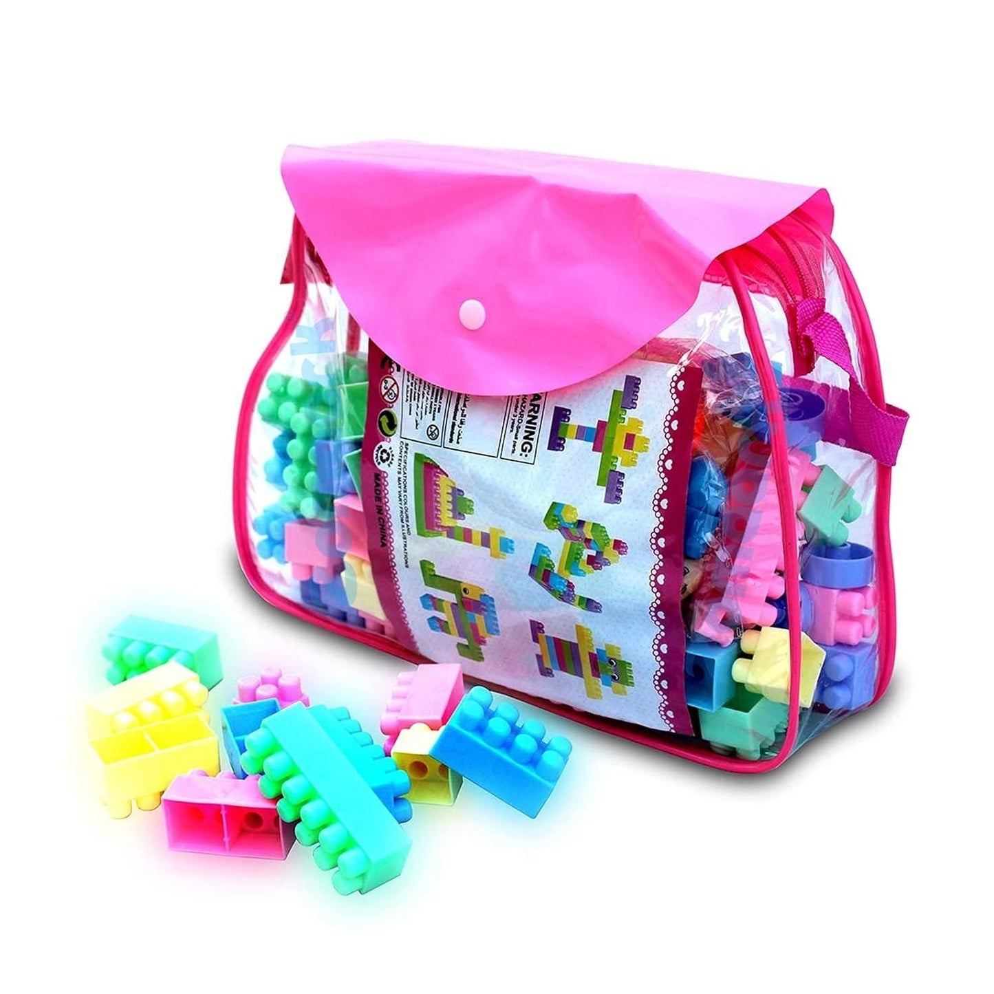 🧩 Building Blocks Puzzle Game for Kids – Fun, Educational & Organizable Toy Set (Pack of 1)