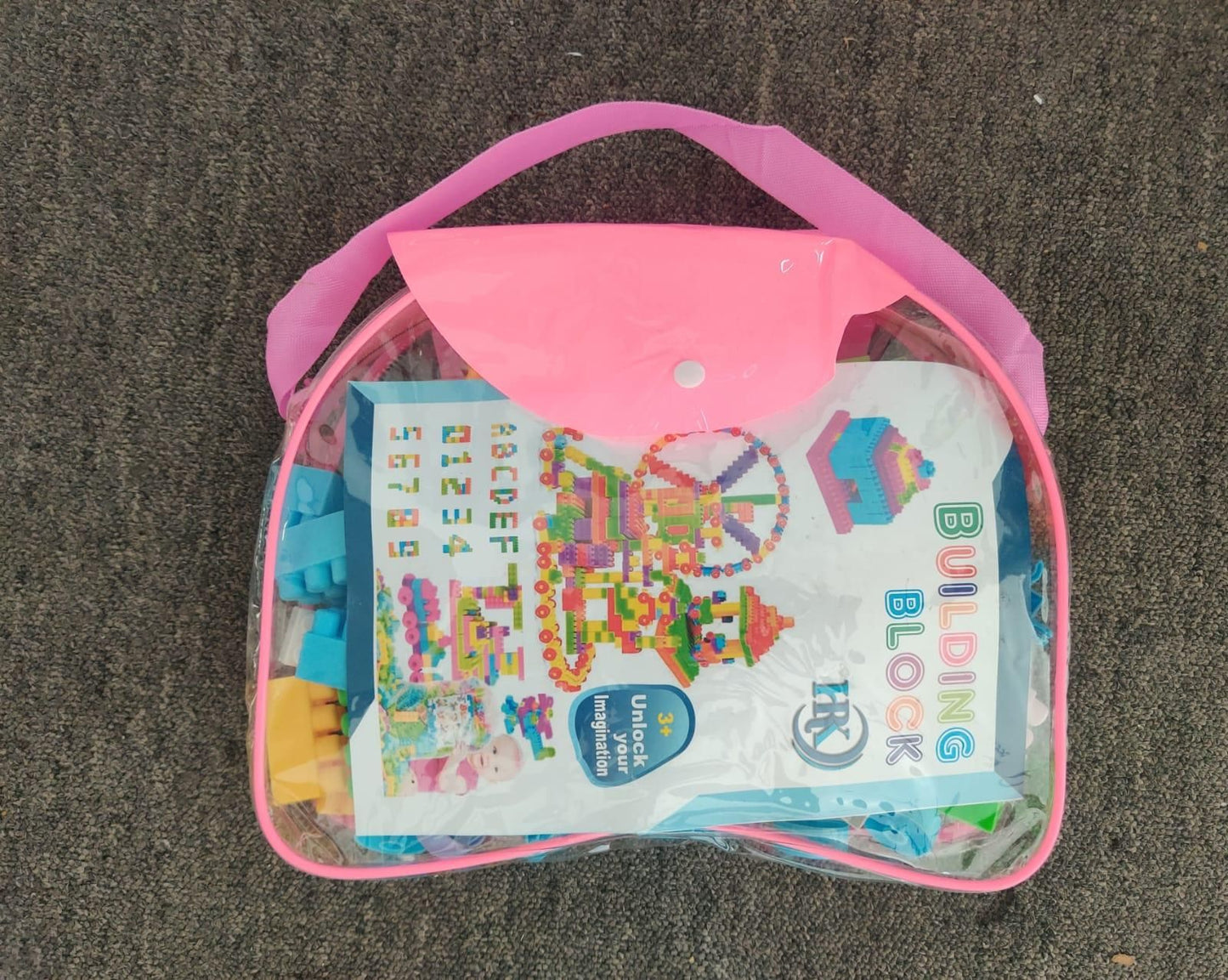 🧩 Building Blocks Puzzle Game for Kids – Fun, Educational & Organizable Toy Set (Pack of 1)