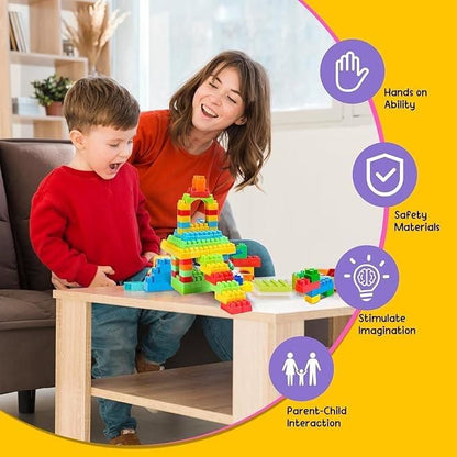 🧩 Building Blocks Puzzle Game for Kids – Fun, Educational & Organizable Toy Set (Pack of 1)