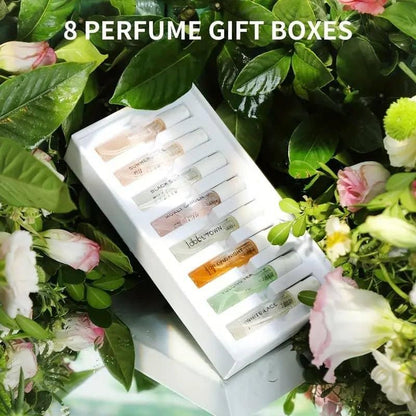 8 Perfume Gift Box for Women – Long-Lasting Fragrance Set with Floral, Citrus & Woody Scents (Pack of 1)