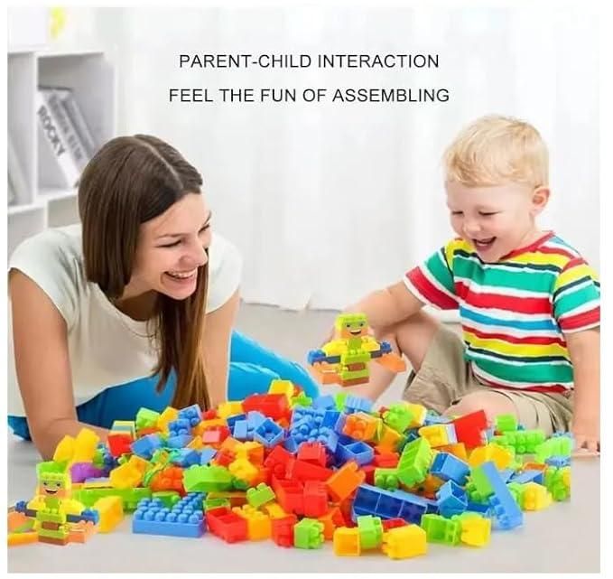 🧩 Building Blocks Puzzle Game for Kids – Fun, Educational & Organizable Toy Set (Pack of 1)