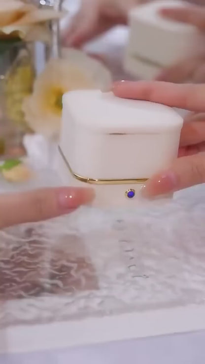 💚 Oval Green Crystal Pendant Necklace Set with Bracelet – Gold Plated Stainless Steel Jewelry for Women (Pack of 1)